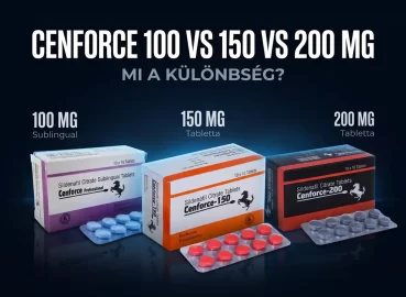 Cenforce 100, 150 vagy 200 mg? Mi a különbség az egyes változatok között?